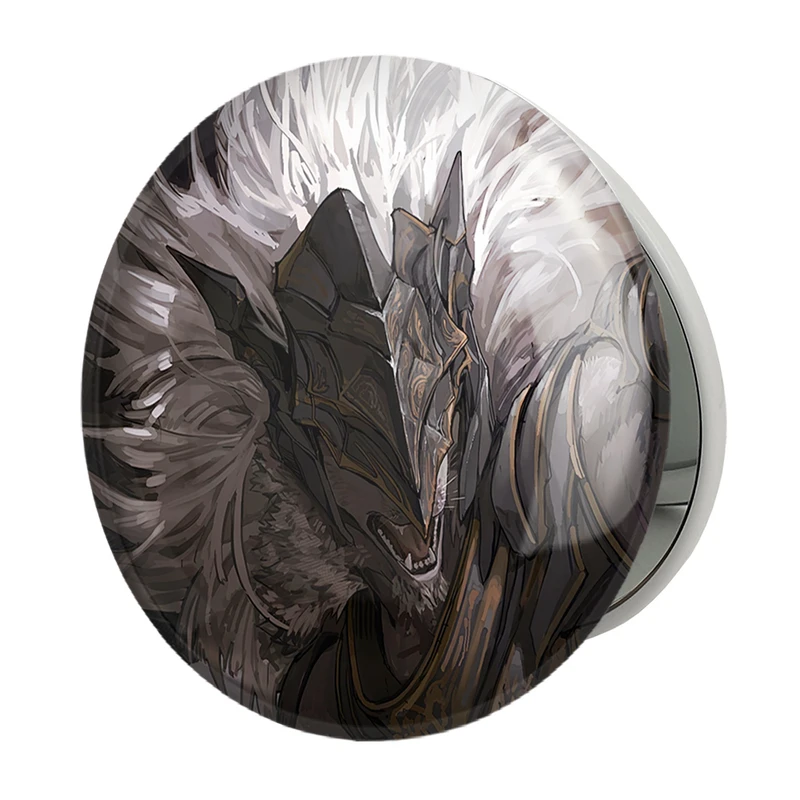 آینه جیبی خندالو طرح بازی الدن رینگ Elden Ring مدل تاشو کد 30114