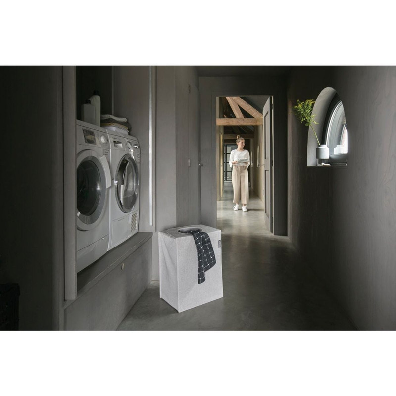 سبد رخت چرک برابانتیا مدل laundry basket 55L کد 0367