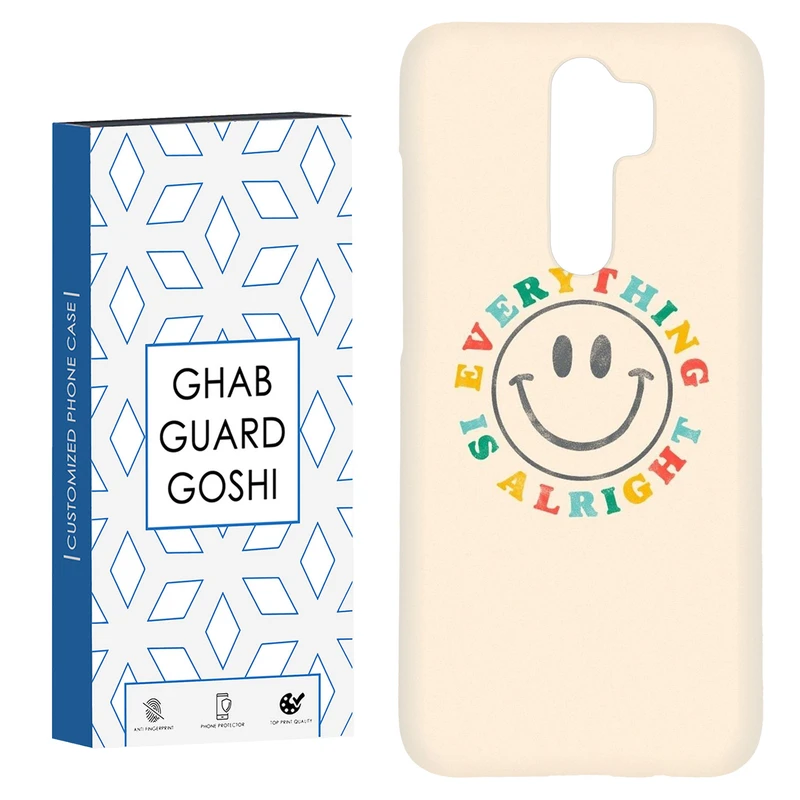 کاور قاب گارد گوشی طرح خوشحال کد Dimo-247 مناسب برای گوشی موبایل شیائومی Redmi 9 / Redmi 9 Prime