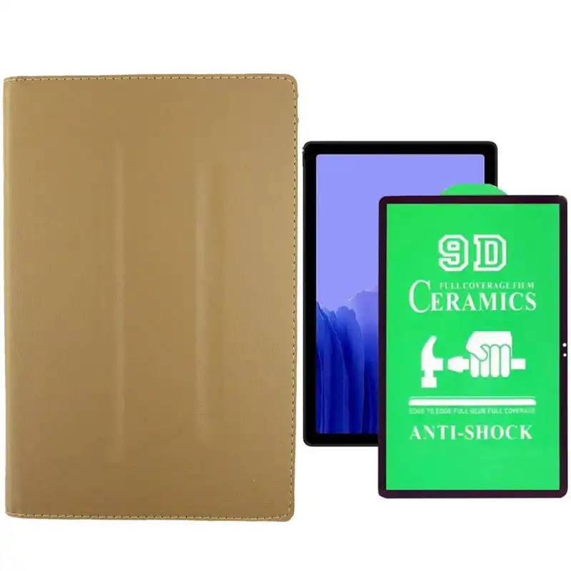 کیف کلاسوری مدل SRAMIC -0505/y مناسب برای تبلت سامسونگ Galaxy Tab A7 / T505 به همراه محافظ صفحه نمایش