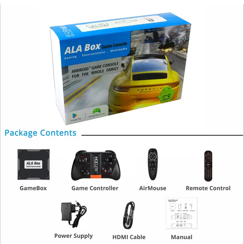 گیم باکس اندروید آلاباکس مدل GC64 Plus