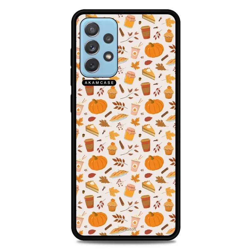کاور آکام مدل AMC-WSGA72-PUMPKIN-20 مناسب برای گوشی موبایل سامسونگ Galaxy A72