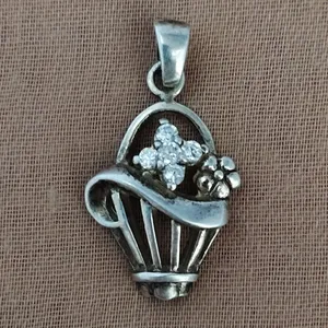 آویز گردنبند نقره زنانه سلین کالا مدل ce-new40