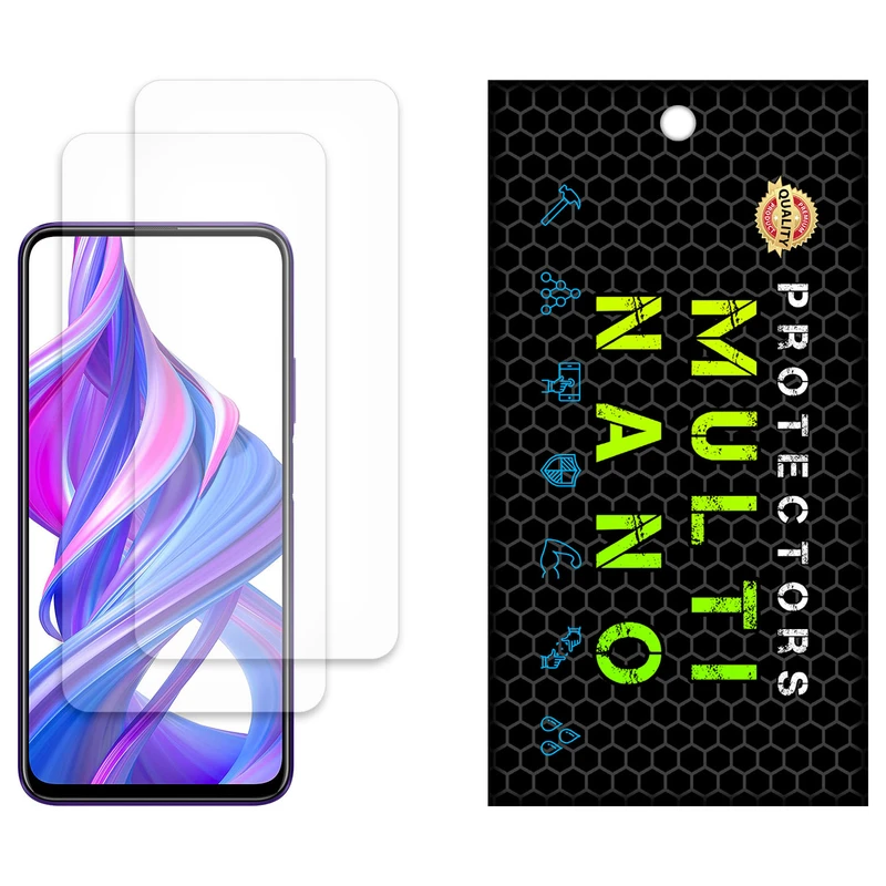 محافظ صفحه نمایش مات مولتی نانو مدل X-S2M مناسب برای گوشی موبایل آنر 9X Pro بسته دو عددی