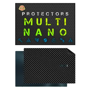 Multi Nano X-F1C Model Carbon Rear Skin Suitable For Asus ZenBook Pro Duo 15 OLED UX582 15.6 inch 2021 Laptop