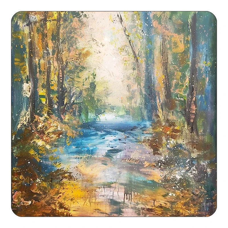 مگنت کاکتی طرح نقاشی رنگ روغن مدل mp72224