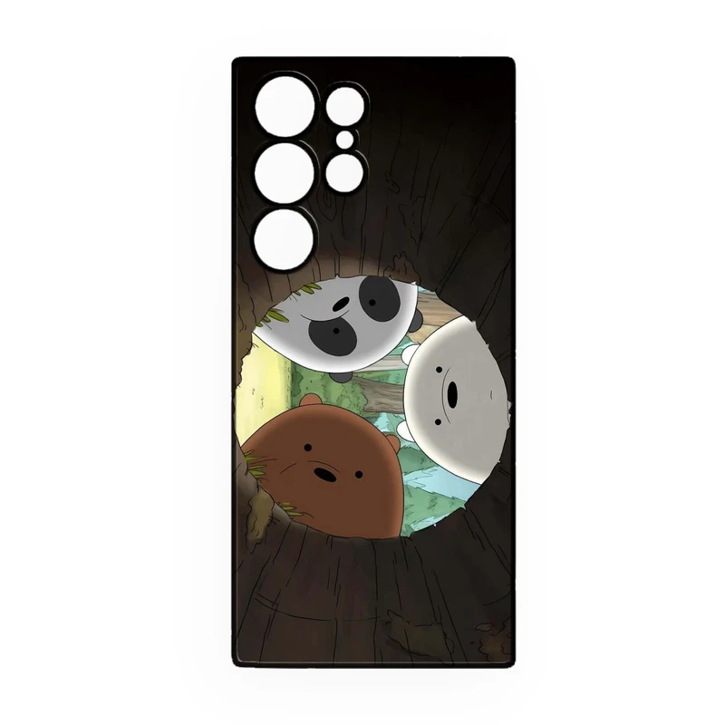 کاور طرح خرس کله پوک کد 475 مناسب برای گوشی موبایل سامسونگ Galaxy S21 Ultra