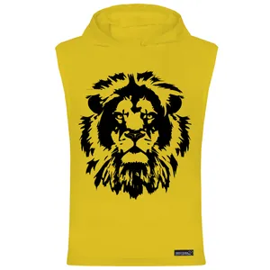 تاپ کلاه دار مردانه 27 مدل Lion Face کد MH289