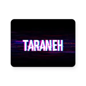 برچسب تاچ پد دسته بازی پلی استیشن 4 ونسونی طرح Taraneh