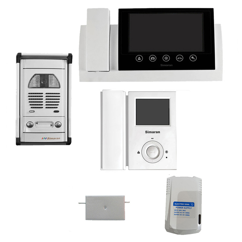 دربازکن تصویری سیماران مدل HS7235fl مجموعه 5 عددی