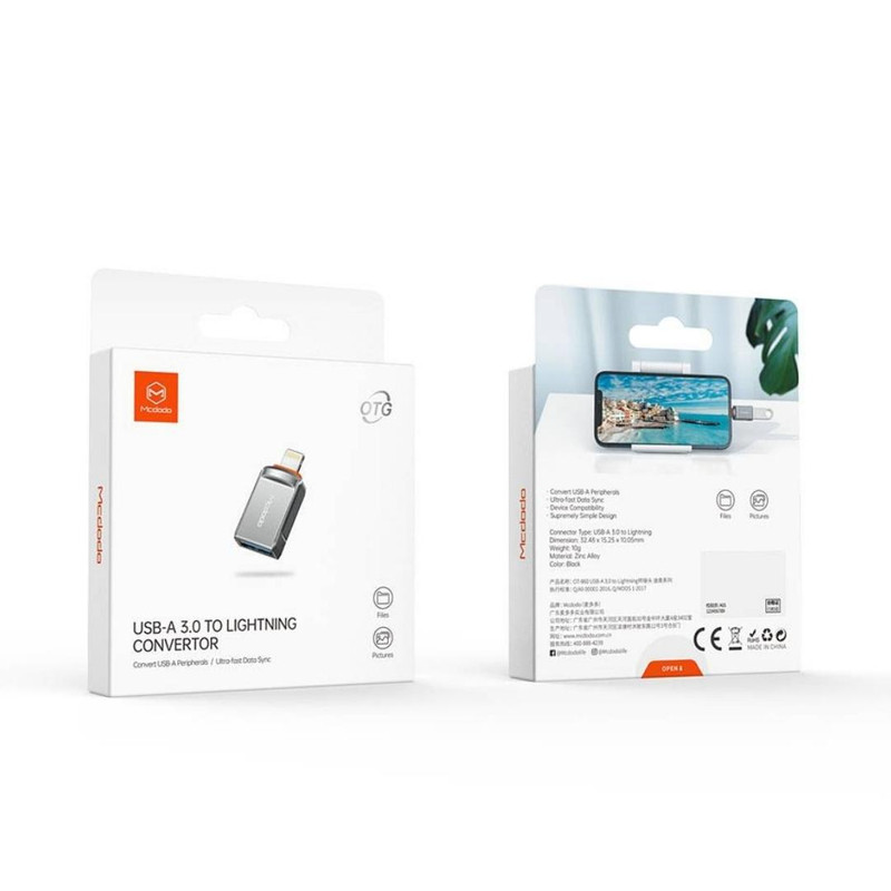 مبدل USB به لایتنینگ مک دودو مدل OT-8600UDisk