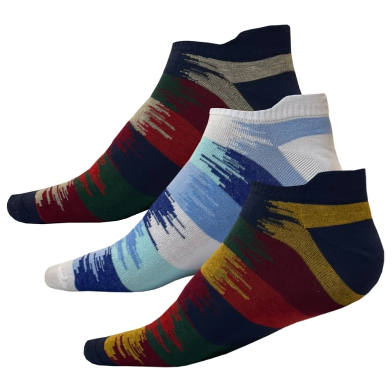 جوراب زنانه هورا مهر مدل HS-FUN02 بسته 3 عددی