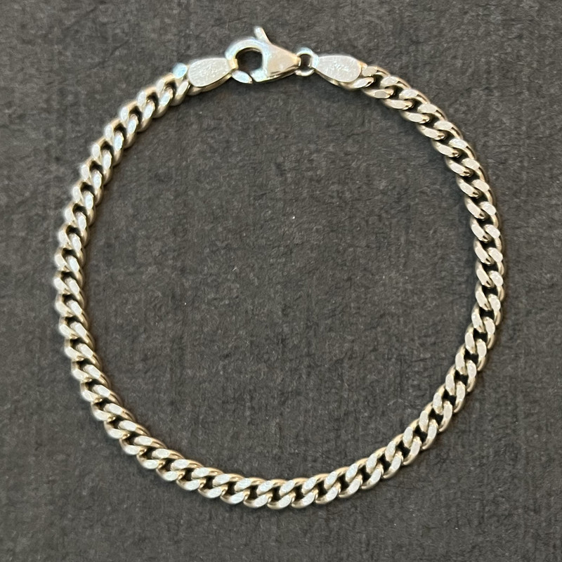 دستبند نقره مردانه گیرا مدل G0185 دستبند نقره مردانه گیرا مدل G0185