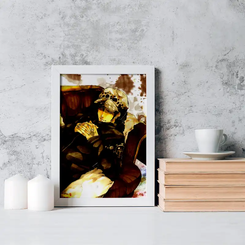 تابلو خندالو مدل ترافلگر انیمه وان پیس One Piece کد 17231