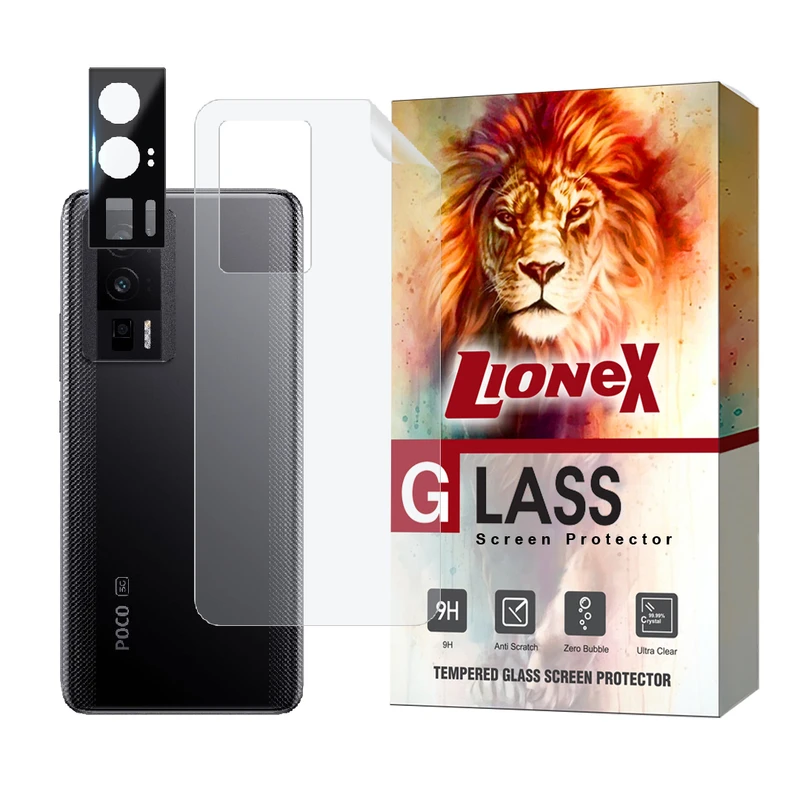 محافظ پشت گوشی لایونکس مدل MTBFULL مناسب برای گوشی موبایل شیائومی Poco F5 Pro / Redmi K60 / K60E / K60 Pro به همراه محافظ لنز