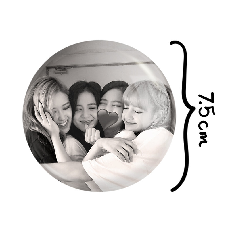 آینه جیبی خندالو مدل گروه بلک پینک Black Pink کد 14583 آینه جیبی خندالو مدل گروه بلک پینک Black Pink کد 14583