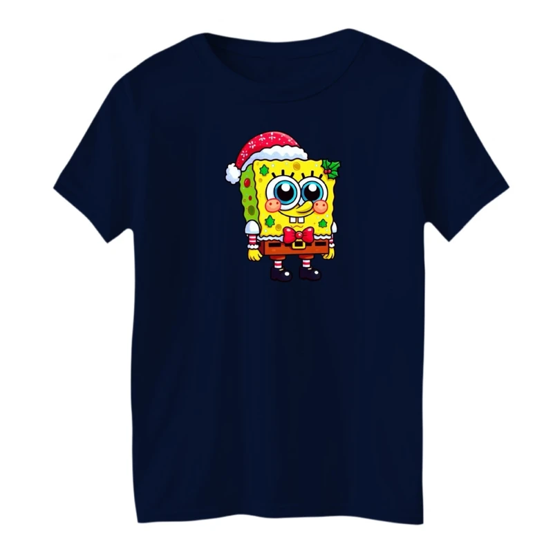 تی شرت آستین کوتاه بچگانه مدل کریسمسی کد 03