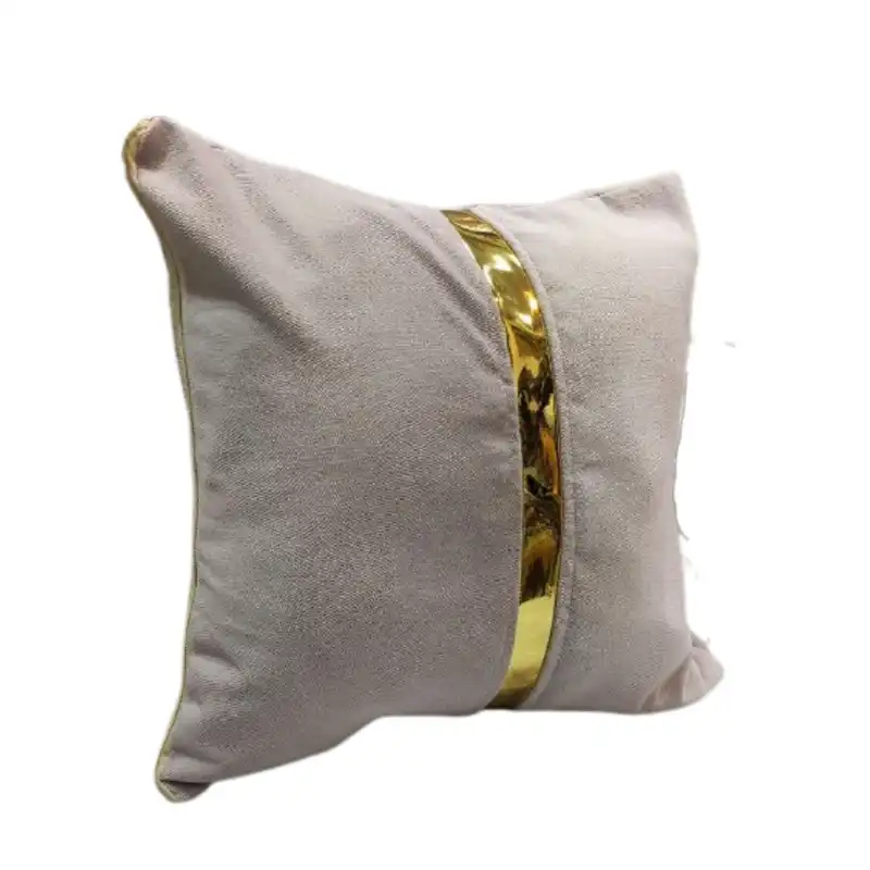 کاور کوسن مدل مخمل ساده بسته 2 عددی