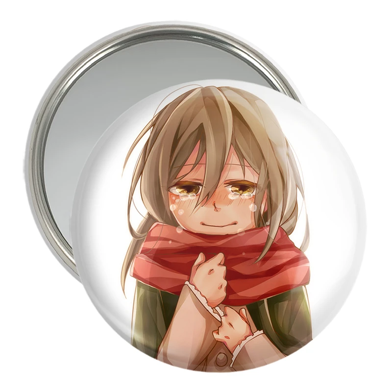 آینه جیبی خندالو مدل میکاسا اکرمن انیمه اتک آن تایتان Attack on Titan  کد 18544