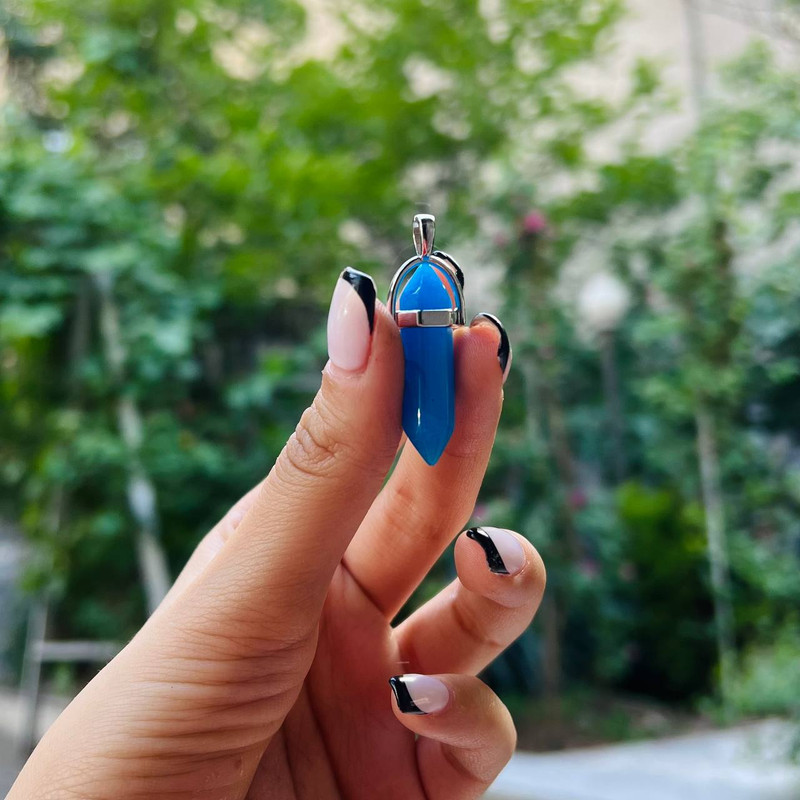 آویز گردنبند مدل منشوری آویز گردنبند مدل منشوری