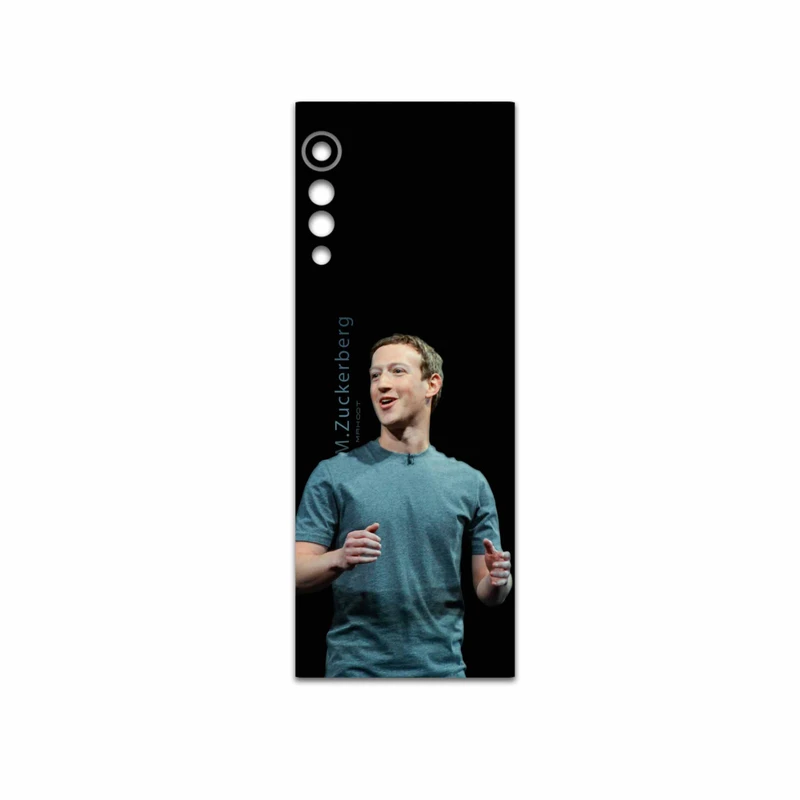 برچسب پوششی ماهوت مدل Mark-Zuckerberg مناسب برای گوشی موبایل ال جی Velvet 5G