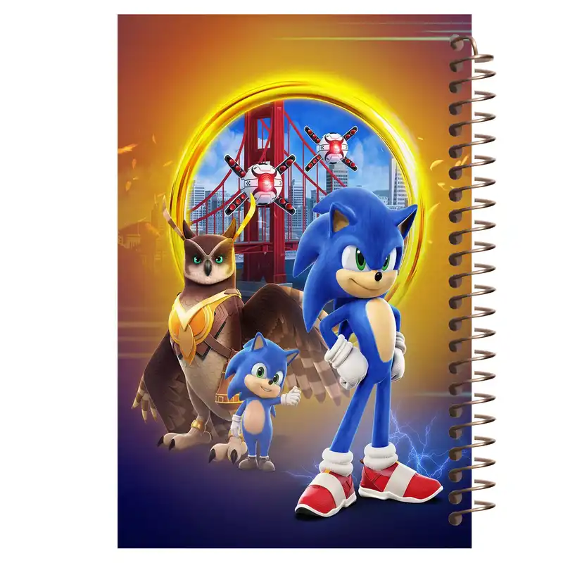 دفتر نقاشی مشایخ طرح سونیک کد 40023