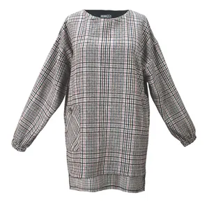 پالتو زنانه ربکا مدل تاراپلاس کد 9021 رنگ طوسی