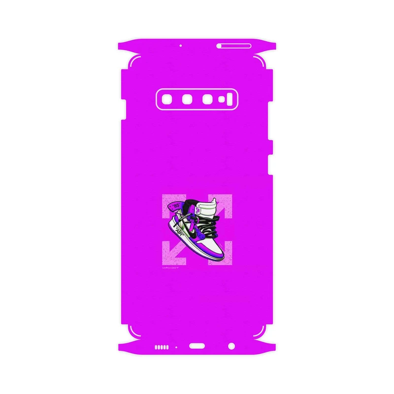برچسب پوششی ماهوت مدل Nike Air Sneaker Digital Art-FullSkin مناسب برای گوشی موبایل سامسونگ Galaxy S10 Plus