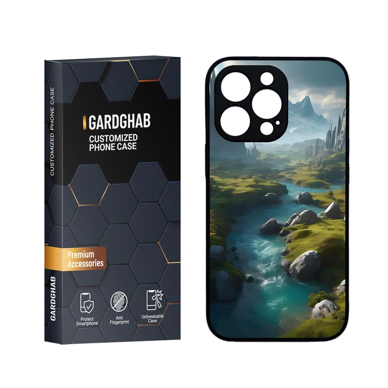 کاور گارد قاب مدل هنری مناسب برای گوشی موبایل اپل iPhone 13 Pro