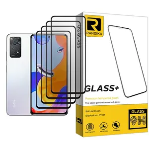 Randika Glass MIX004 Screen Protector For Xiaomi Redmi Note 11 Pro Pack Of 4