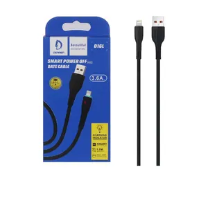 کابل تبدیل USB به لایتنینگ دنمن مدل D16L طول 1 متر