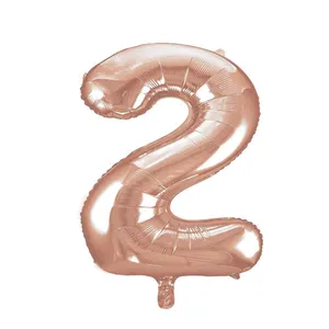 بادکنک فویلی مدل عدد دو