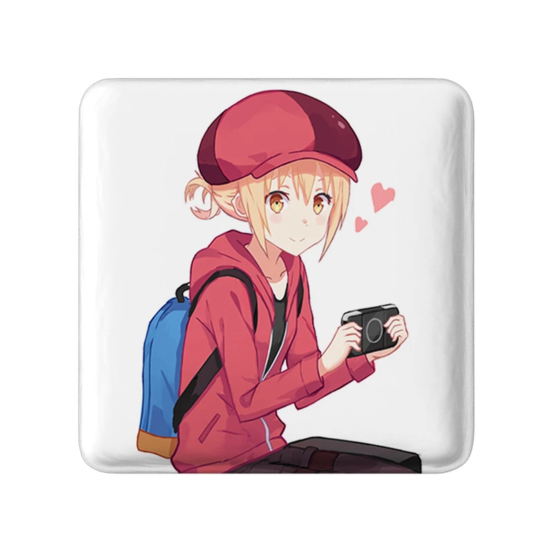 مگنت خندالو طرح دوما اومارو انیمه توموداچی گیم Tomodachi Game  مدل مربعی کد 18471