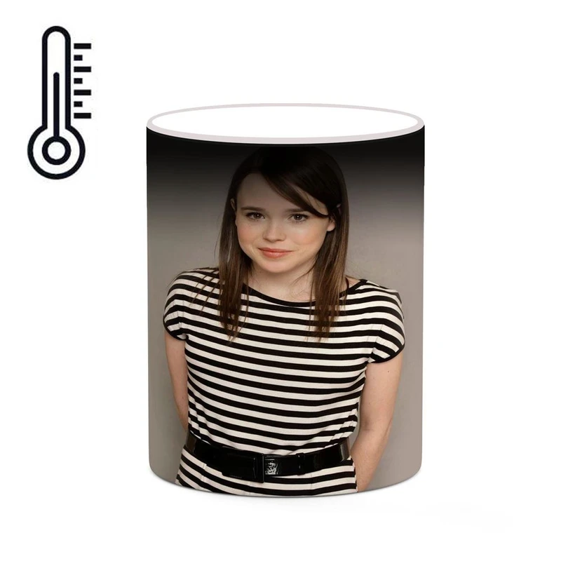 ماگ حرارتی کاکتی طرح Ellen Page مدل mgh25899