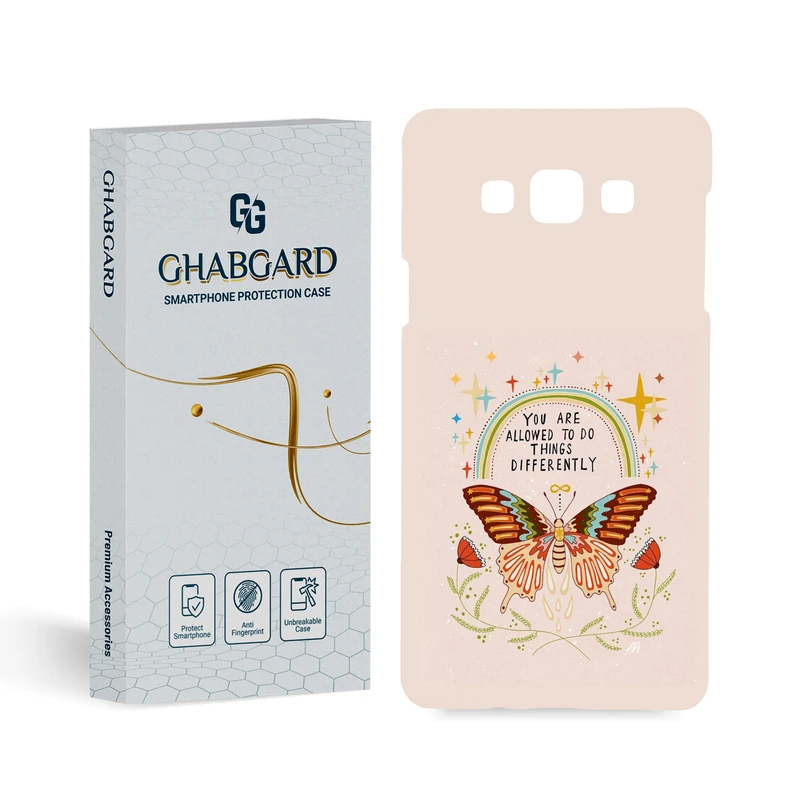 کاور قاب گارد مدل دخترانه مناسب برای گوشی موبایل سامسونگ Galaxy A7 2015 / A700 