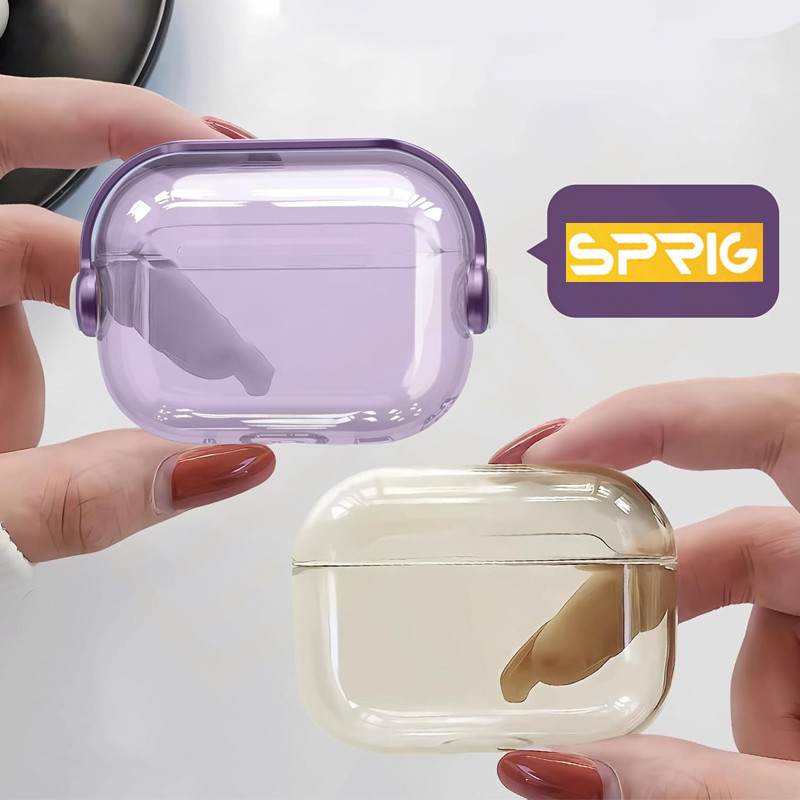 کاور اسپریگ مدل Stand Head EG مناسب برای کیس اپل AirPods 4 / 4 Anc