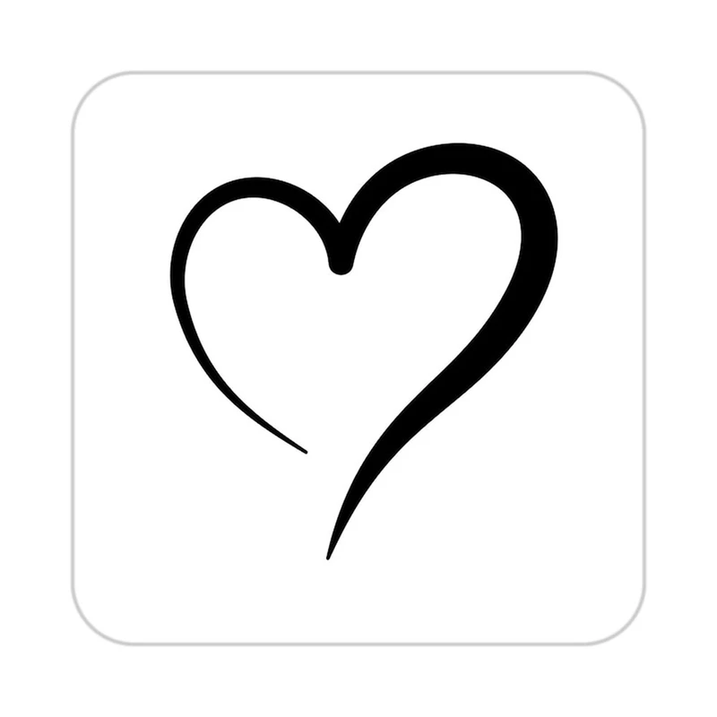 زیر لیوانی کاکتی طرح عاشقانه مدل mp36625