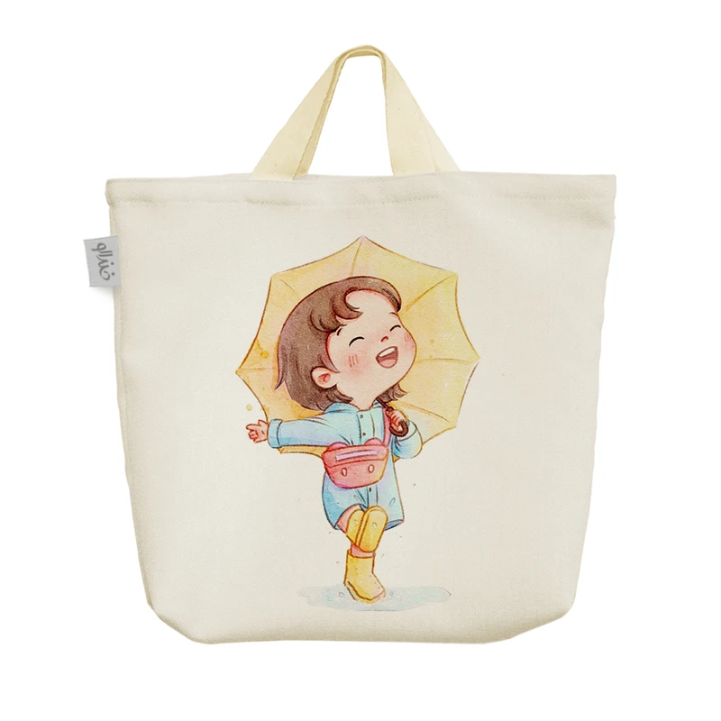 ساک خرید خندالو مدل دخترانه کودکانه کد 3179