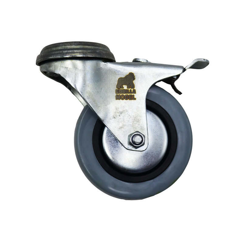 چرخ گردان مدل ترمز دار  گوریلا کد YPT-ALENKHOR-GARDAN-75MM