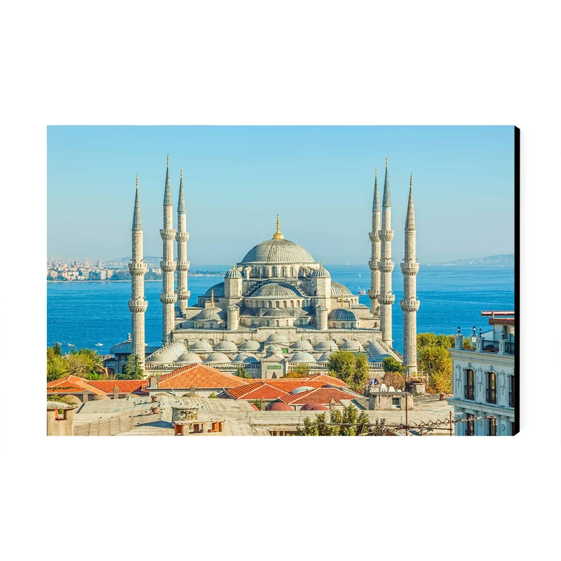 تابلو شاسی عرش طرح گردشگری ترکیه مدل مسجد سلطان احمد (مسجد آبی) کد As6028
