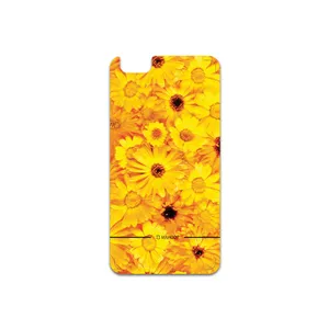 MAHOOT Yellow-Flower Cover Sticker for Honor 4X