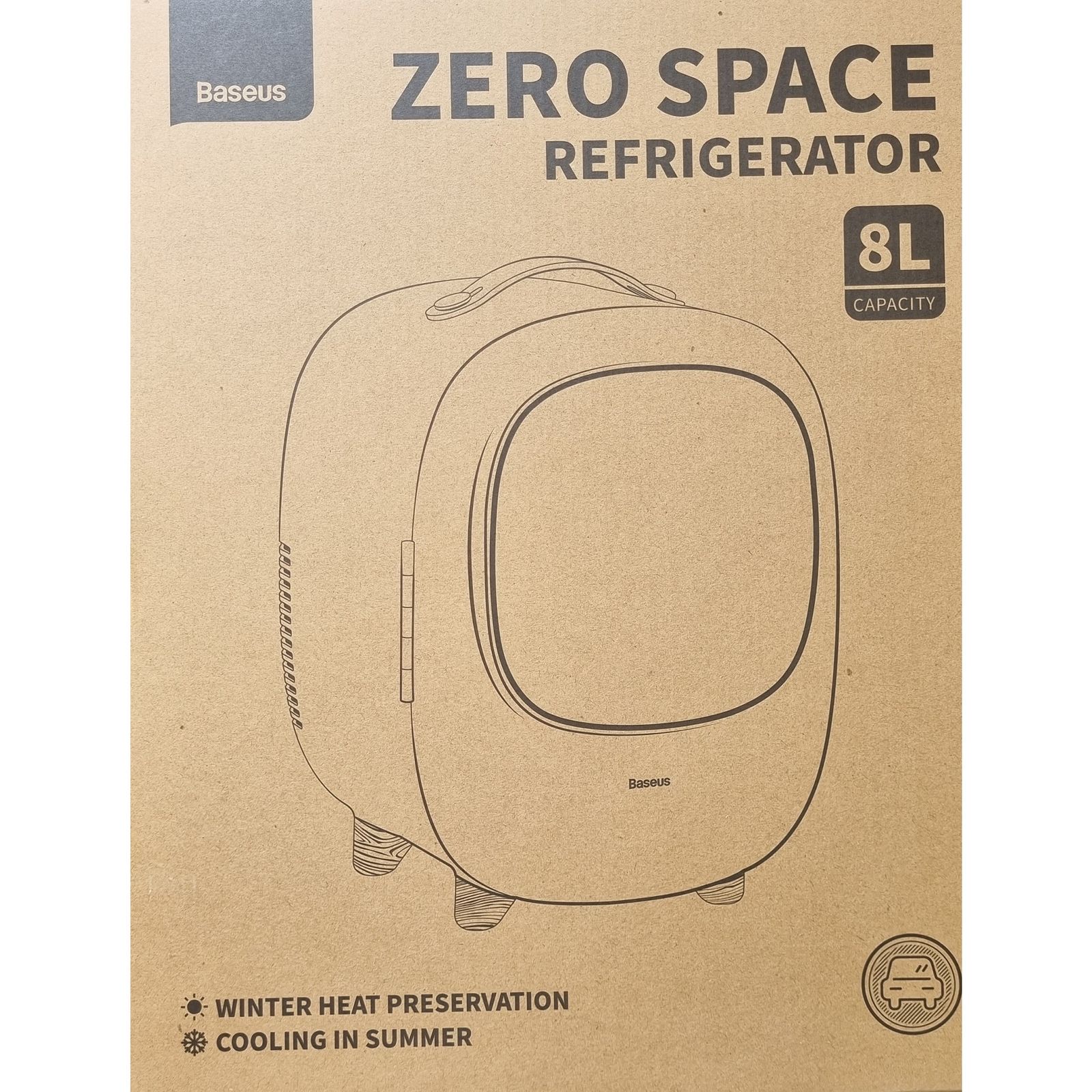 یخچال سفری باسئوس مدل Zero Space 8L New Pack -  - 14