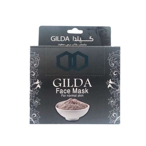 ماسک صورت گیلدا مدل خاک رس وزن 250 گرم
