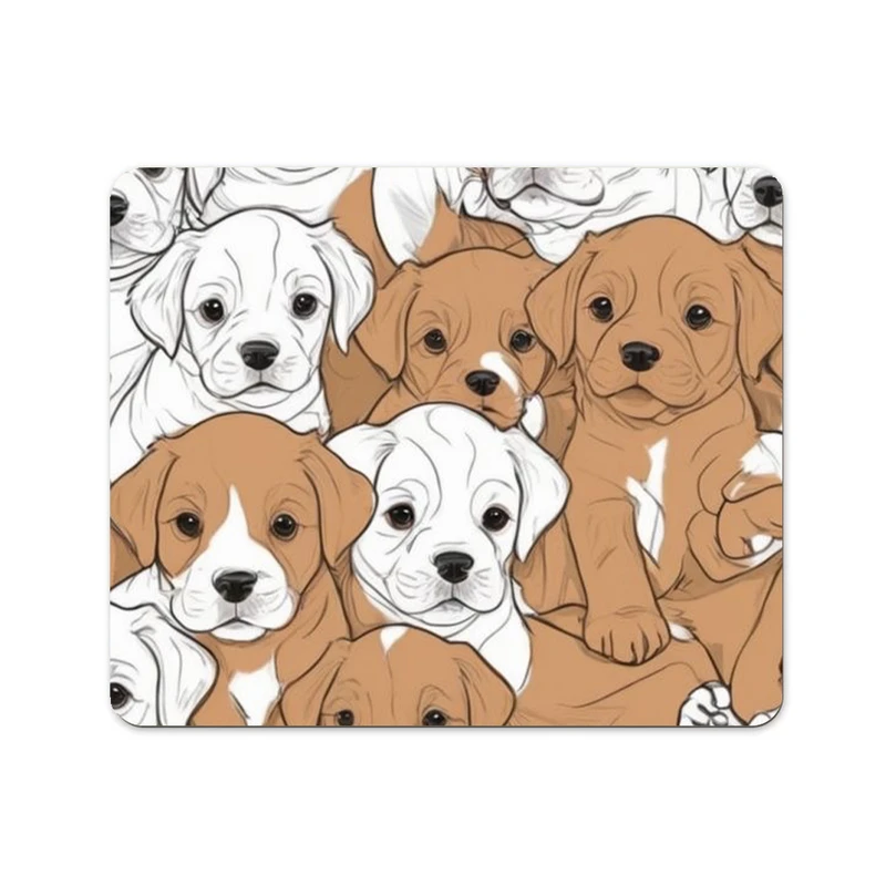  ماوس پد پاد آفرین طرح سگ کد 775 سایز 19*24 سانتی متر