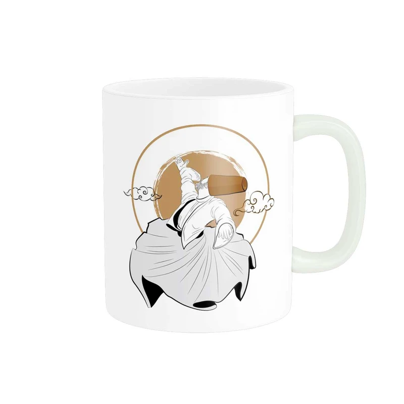 ماگ پاد آفرین مدل خوشنویسی و شعر فارسی کد 4224