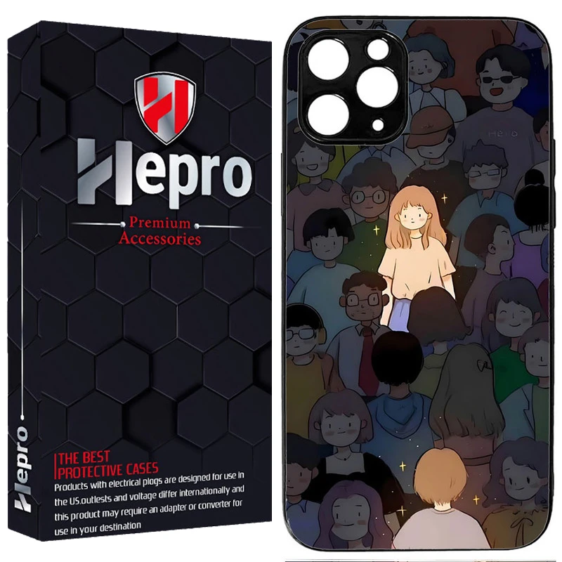 کاور هپرو طرح فانتزی مدل TPU مناسب برای گوشی موبایل اپل IPHONE 12 PRO