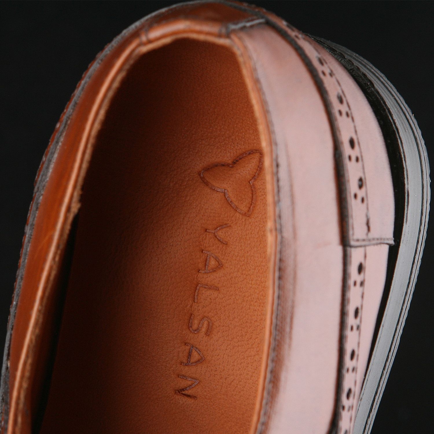 کفش مردانه چرم یلسان مدل آلپر کد GHV-ALP-542-GN -  - 11