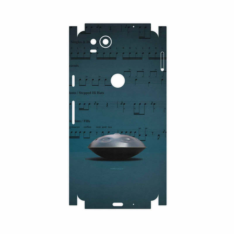 برچسب پوششی ماهوت مدل Hang Instrument-FullSkin مناسب برای گوشی موبایل گوگل Pixel 2