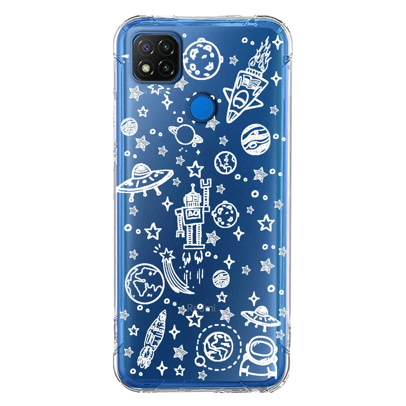 کاور مگافون کد C24-W مناسب برای گوشی موبایل شیائومی Redmi 9C / 9C NFC