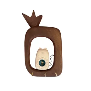 جاکلیدی دیواری چوبی مدل c8h8